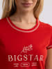 BIG STAR Koszulka w kolorze czerwonym