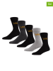 LEE Underwear 5er-Set: Socken "Drew" in Schwarz/ Dunkelblau/ Grau