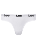 LEE Underwear 3er-Set: Slips "Diana" in Weiß/ Schwarz/ Grau