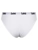 LEE Underwear 3er-Set: Slips "Diana" in Weiß/ Schwarz/ Grau