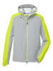 Killtec Funktionsjacke "KOS 38" in Grau/ Gelb