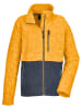 Killtec Fleece vest geel/donkerblauw