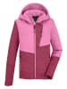 Killtec Fleecejacke  in Rot/ Rosa
