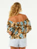 Rip Curl Blouse lichtblauw/lichtbruin