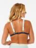 Rip Curl Bikini-Oberteil in Türkis/ Orange