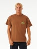 Rip Curl Shirt in Hellbraun