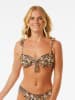 Rip Curl Bikini-Oberteil in Hellbraun