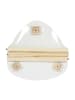 THE HOME DECO FACTORY Salontafel wit/lichtbruin - (B)48 x (H)46 cm