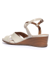 Geox Sleehaksandalen "Marykarmen" crème