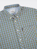 Ben Sherman Hemd in Blau/Gelb