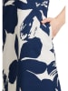 CARTOON Jurk wit/donkerblauw