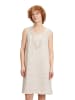 CARTOON Leinen-Kleid in Creme