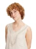CARTOON Leinen-Kleid in Creme