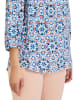 CARTOON Bluse in Hellblau/Orange