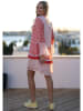 miss goodlife Jurk donkerblauw/rood/roze