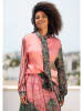 miss goodlife Bluse in Aprikot/ Grün