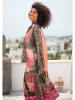 miss goodlife Bluse in Aprikot/ Grün