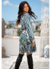miss goodlife Jurk wit/donkerblauw