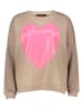 miss goodlife Sweatshirt in Beige