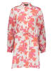 miss goodlife Kleid in Weiß/ Pink/ Orange