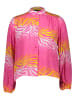 miss goodlife Bluse in Pink/ Gelb