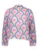 miss goodlife Bluse in Blau/ Pink
