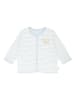Steiff Sweatvest lichtblauw/wit