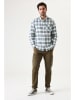 Garcia Blouse wit/groen/blauw