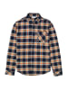 Garcia Blouse donkerblauw/oranje