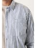 Garcia Blouse wit/donkerblauw