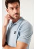 Garcia Poloshirt in Hellblau