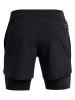 Under Armour Trainingsshort "Vanish Elite 2in1" zwart