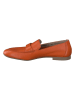 Paul Green Leder-Mokassins in Orange