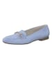 Paul Green Leder-Mokassins in Hellblau