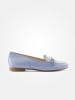 Paul Green Leder-Mokassins in Hellblau