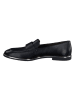 Paul Green Leder-Mokassins in Schwarz