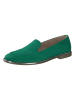 Paul Green Leren mocassins groen