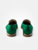 Paul Green Leren mocassins groen