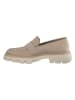 Paul Green Leder-Mokassins in Beige