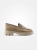 Paul Green Leder-Mokassins in Beige