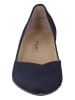 Paul Green Leder-Pumps in Dunkelblau