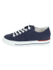 Paul Green Leder-Sneakers in Dunkelblau