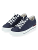 Paul Green Leder-Sneakers in Dunkelblau