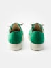 Paul Green Leder-Sneakers in Grün