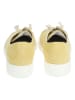 Paul Green Leder-Sneakers in Gelb