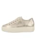 Paul Green Leder-Sneakers in Silber