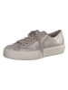 Paul Green Leder-Sneakers in Braun