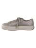 Paul Green Leder-Sneakers in Braun