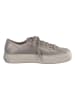 Paul Green Leder-Sneakers in Braun