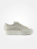 Paul Green Leder-Sneakers in Beige